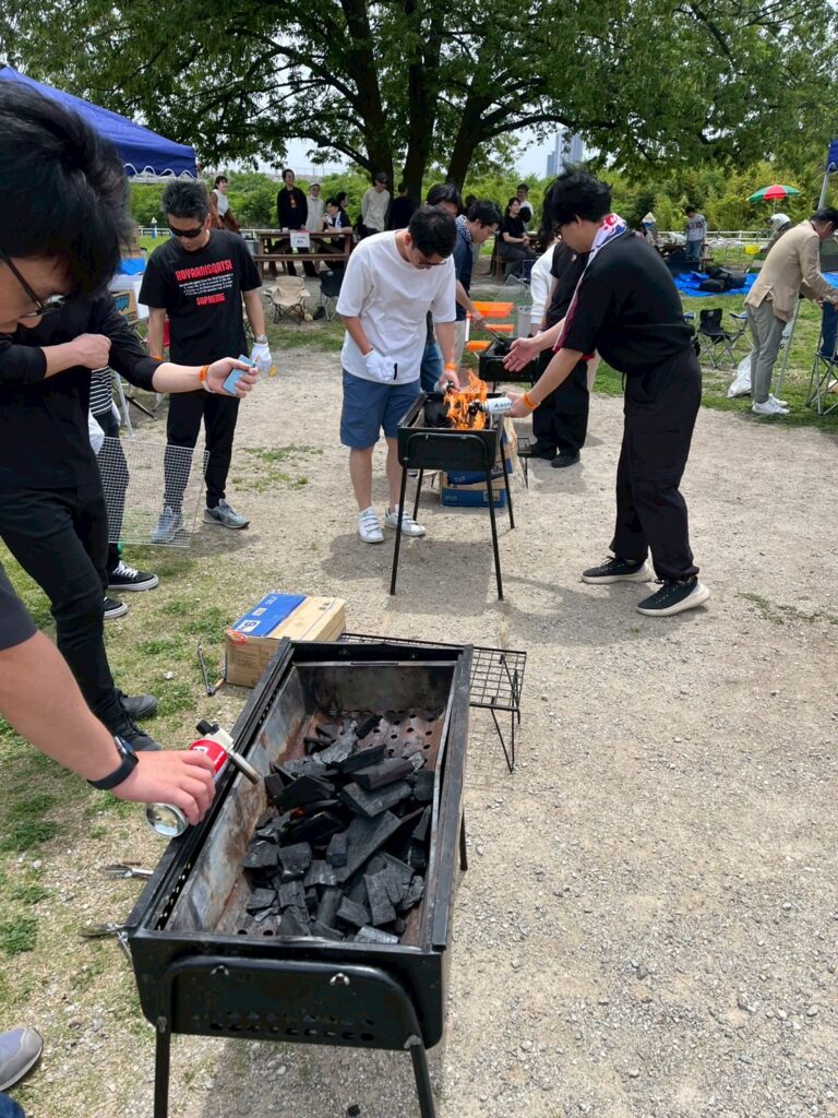 炭起こし