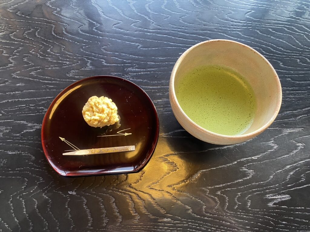 抹茶と和菓子