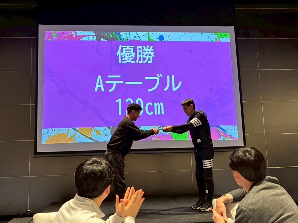 マシュマロチャレンジ優勝