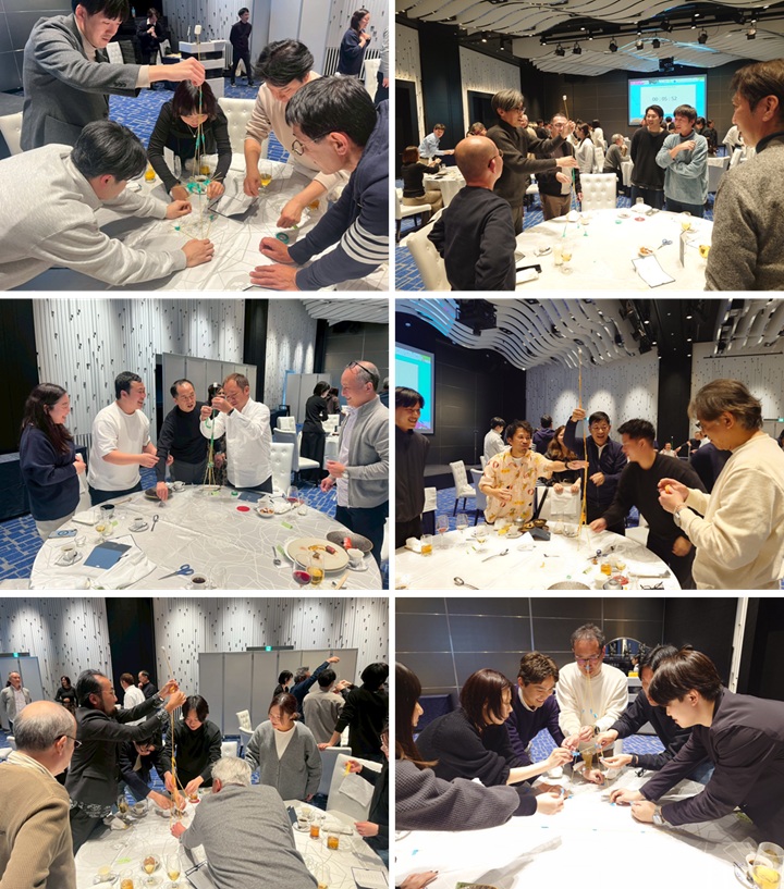 マシュマロチャレンジ各テーブル