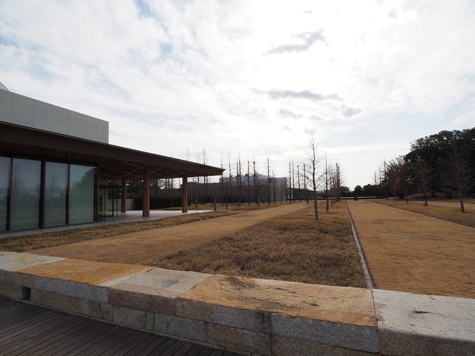 庭園／美術館側