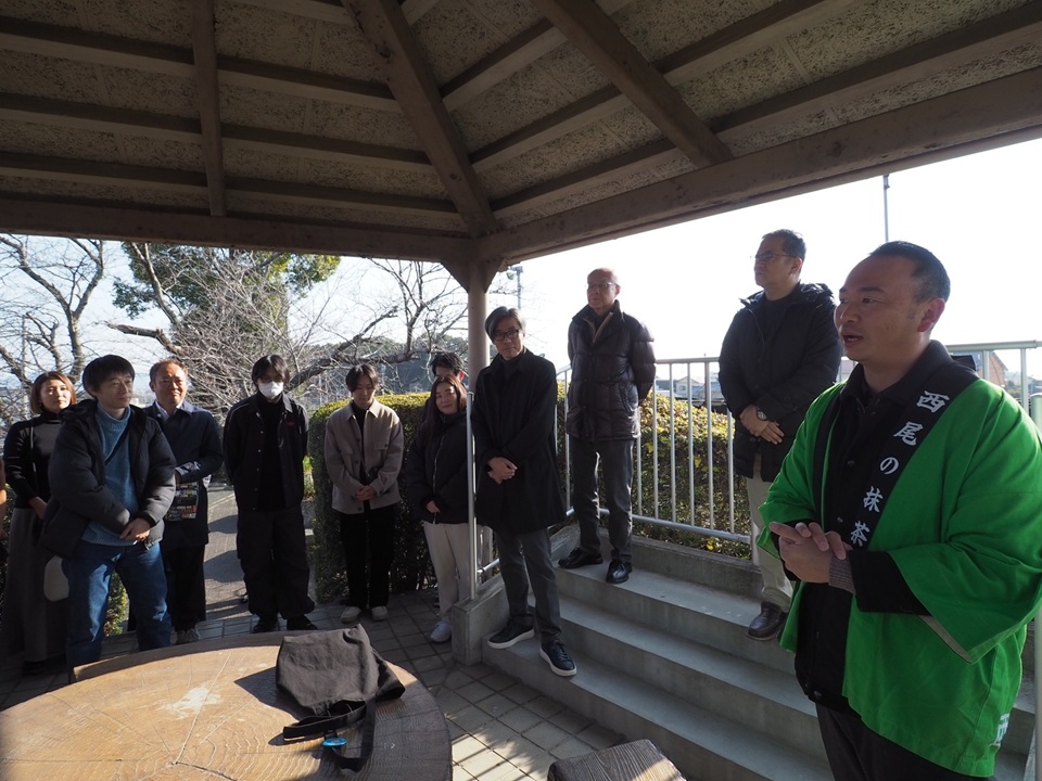 茶畑見学