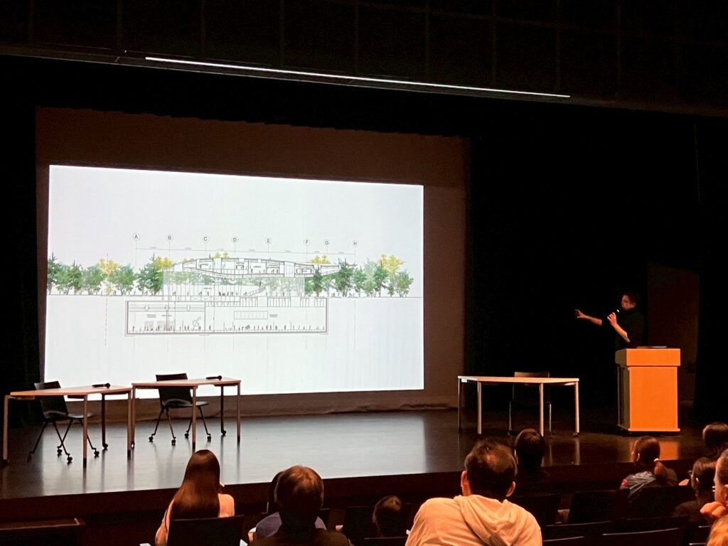 House of Hungarian Musicの断面図