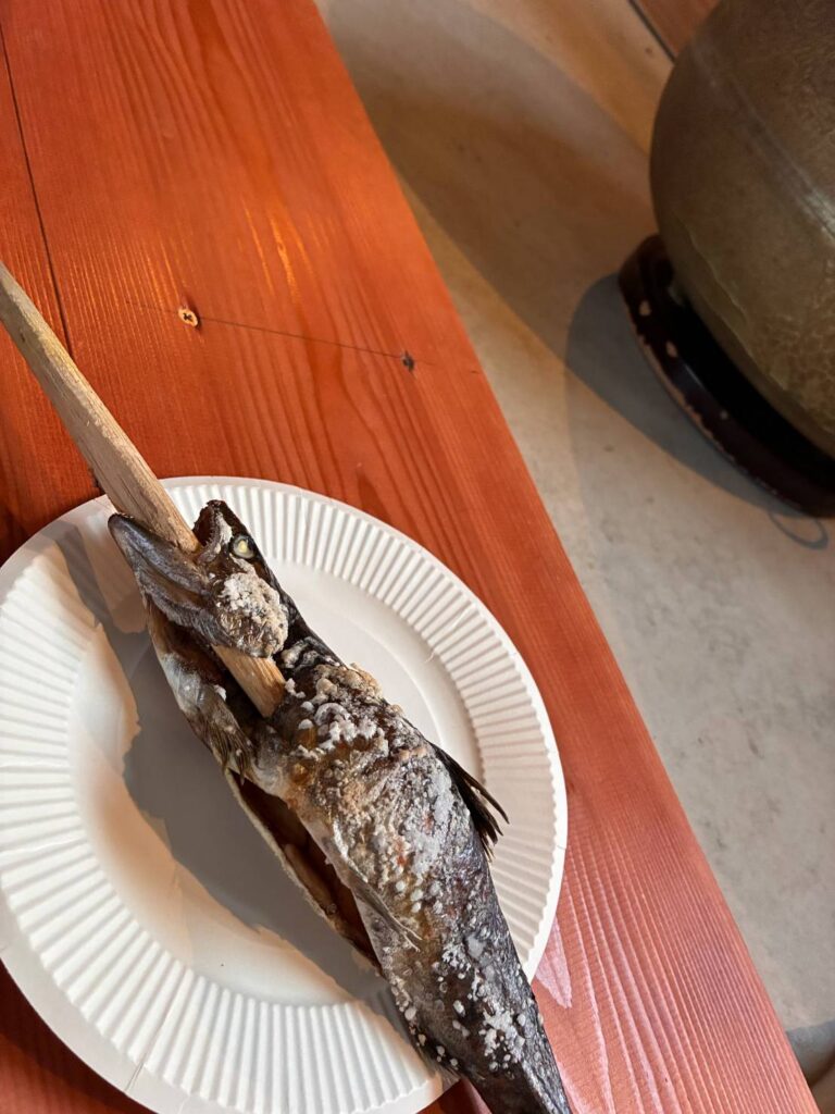 あめごの塩焼き