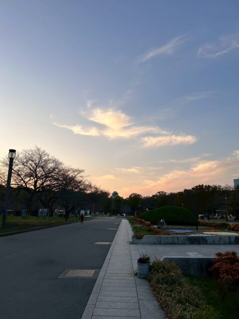 大阪城公園内
