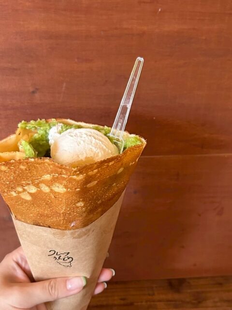 ずんだ クレープ